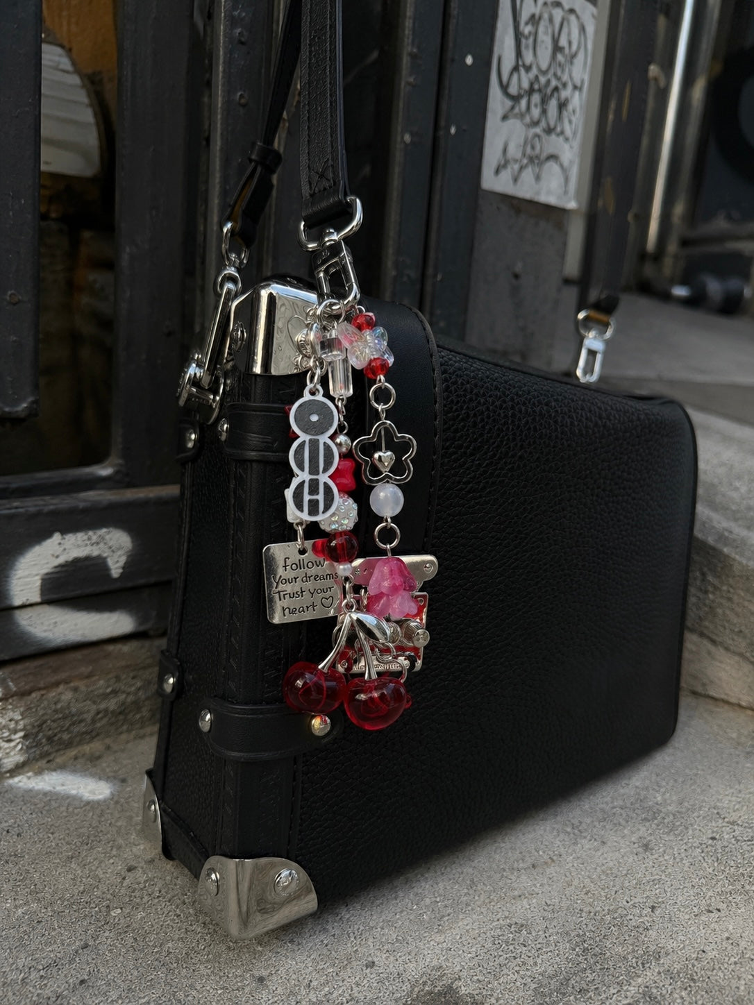 Cherry Keychain (red)