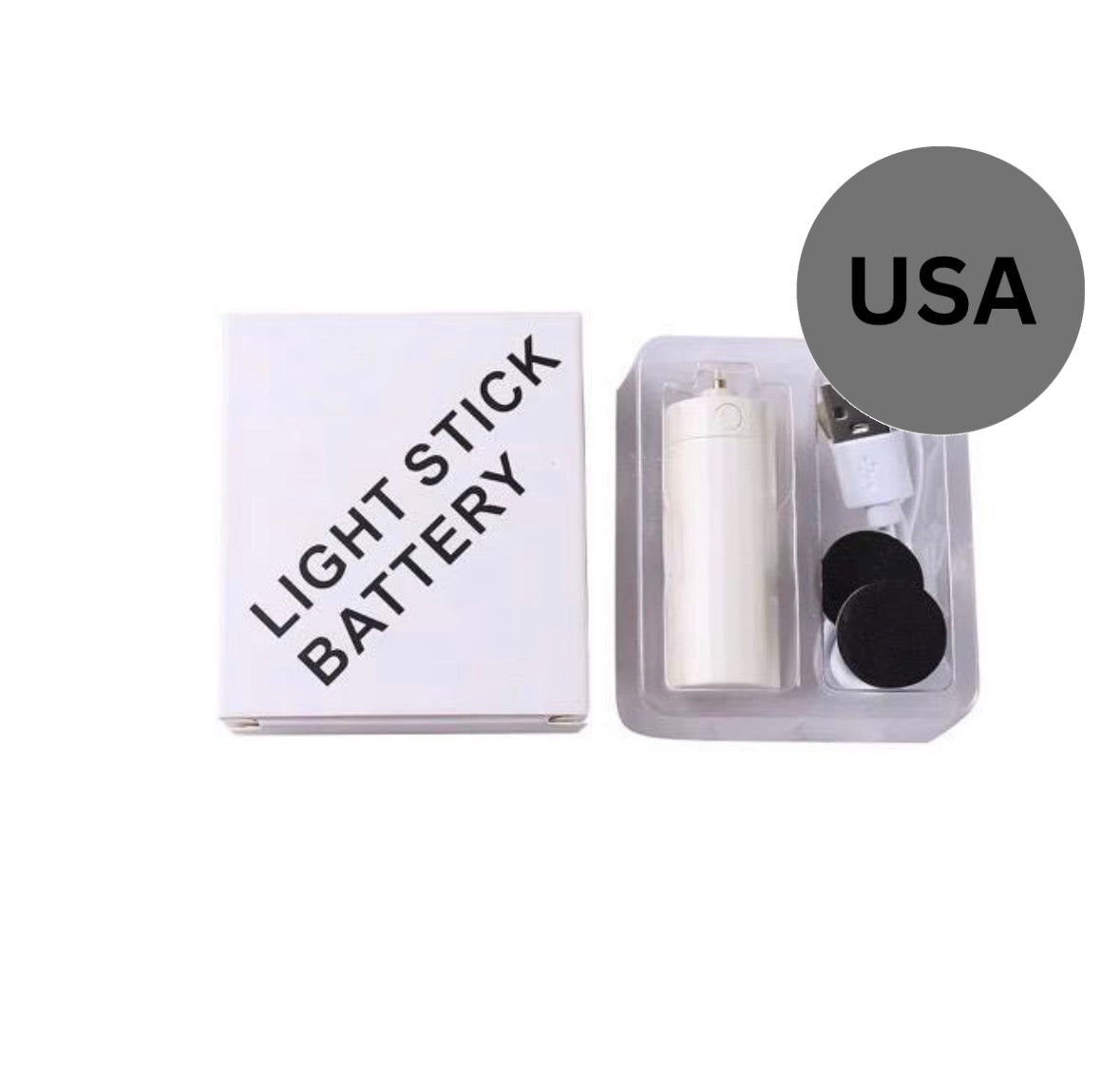 Lightstick battery (white)