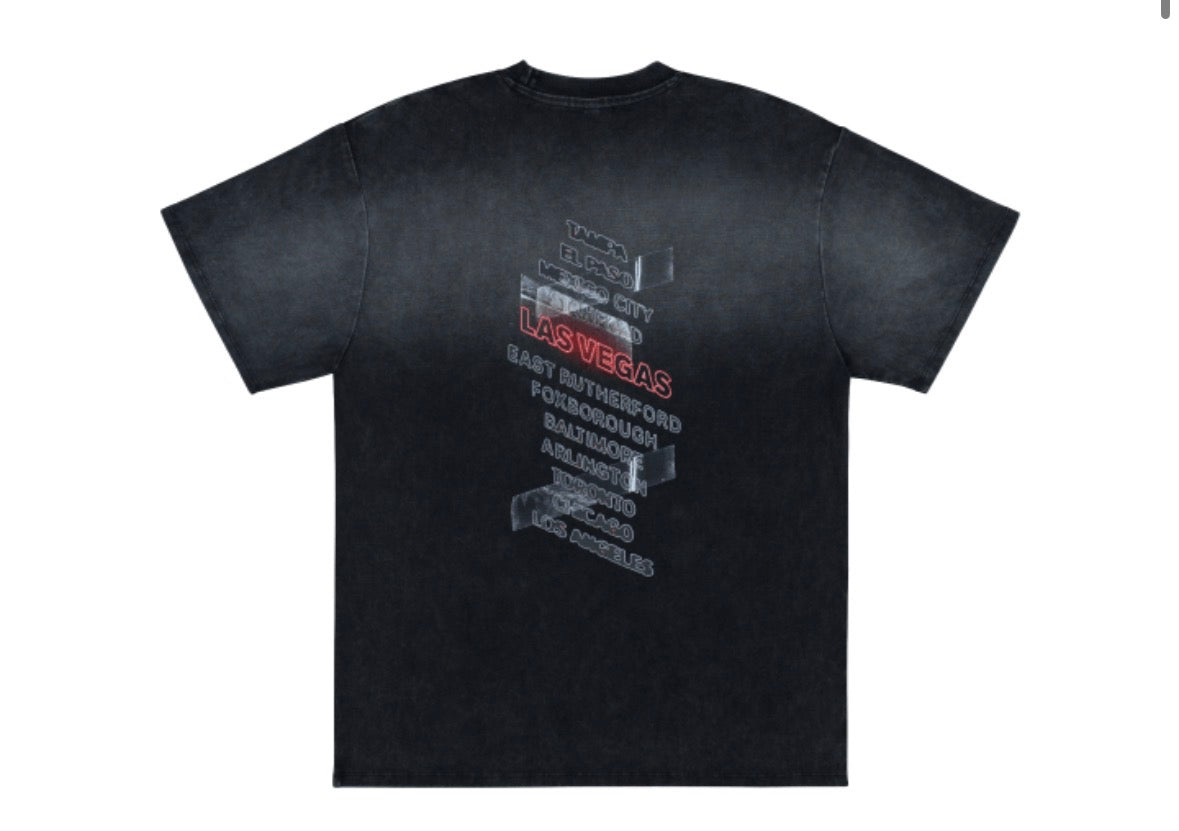 BTS Las Vegas pop up S/S T Shirt (Black)