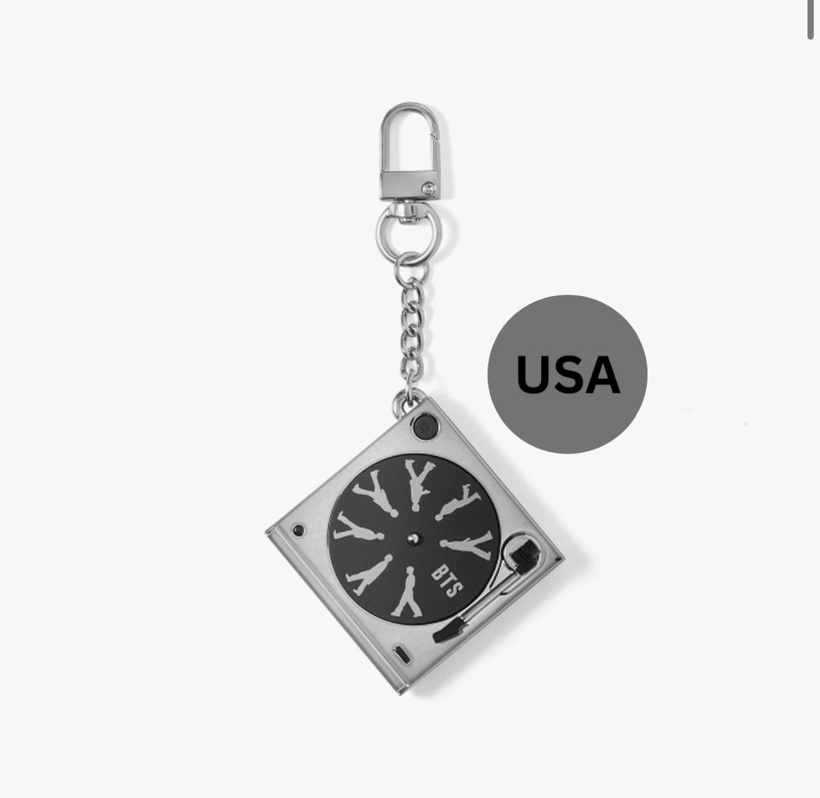 Turntable Keyring