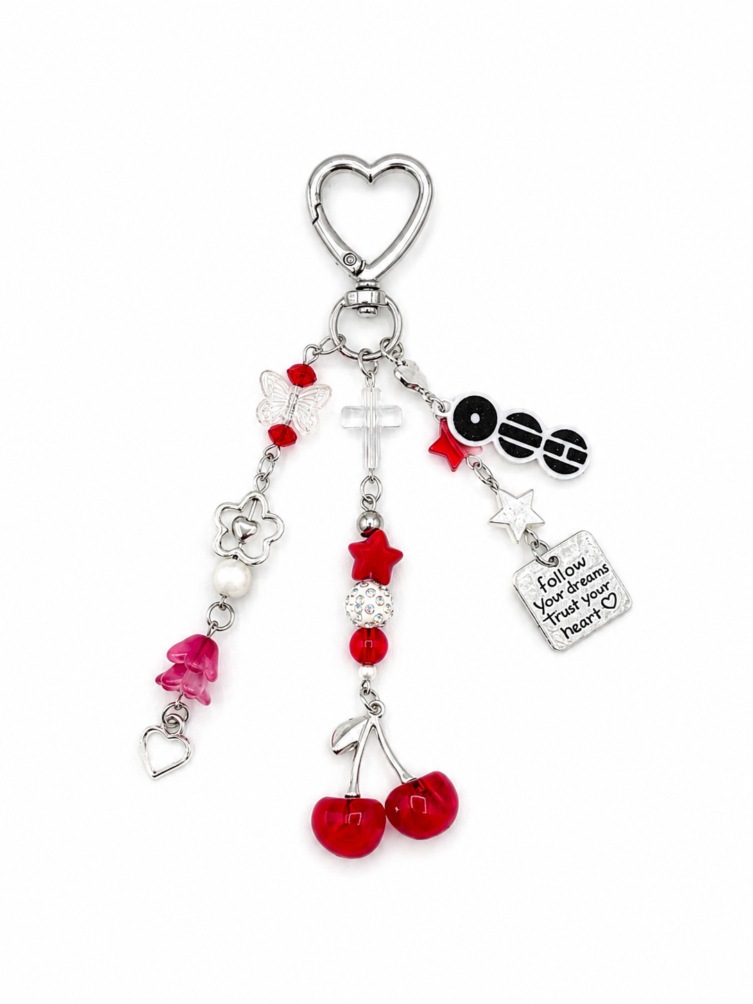 Cherry Keychain (red)