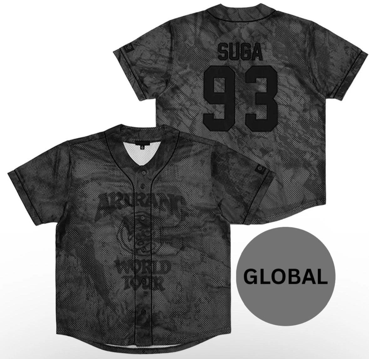 SUGA Black jersey s/s