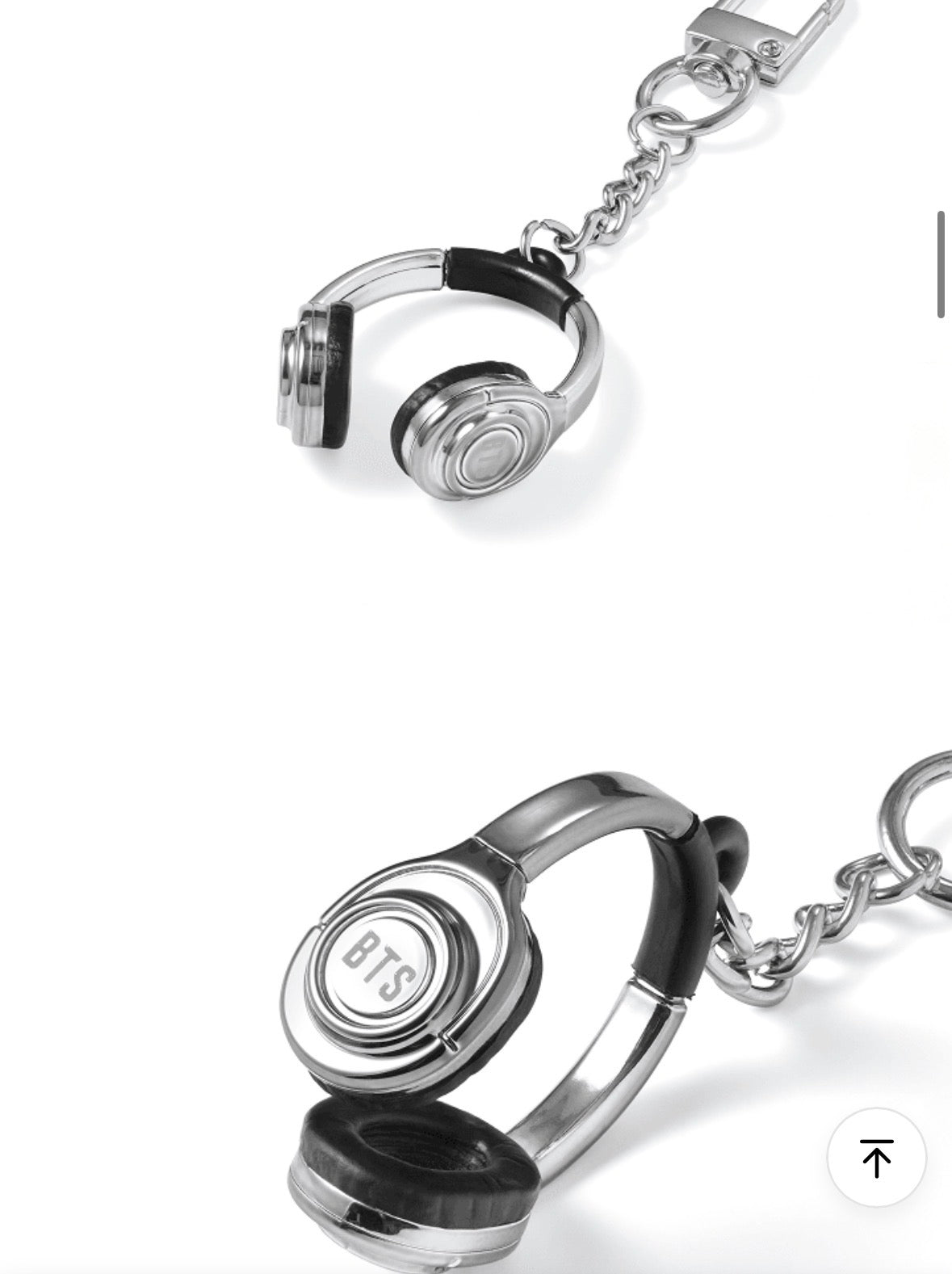 Headphones keyring