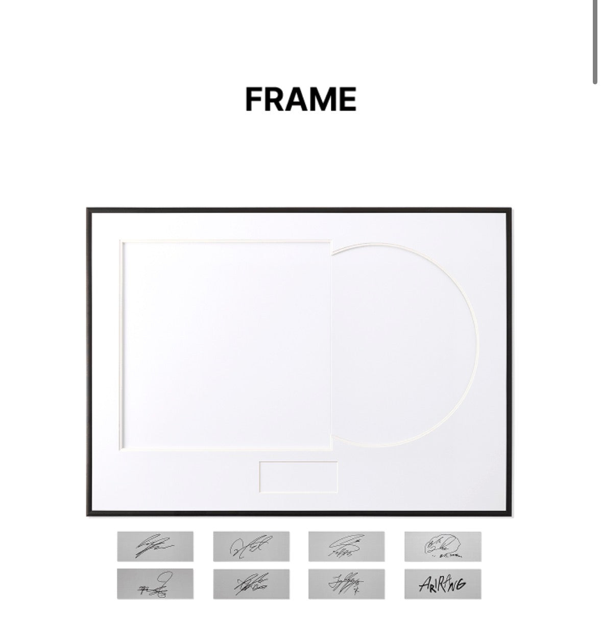Vinyl Frame