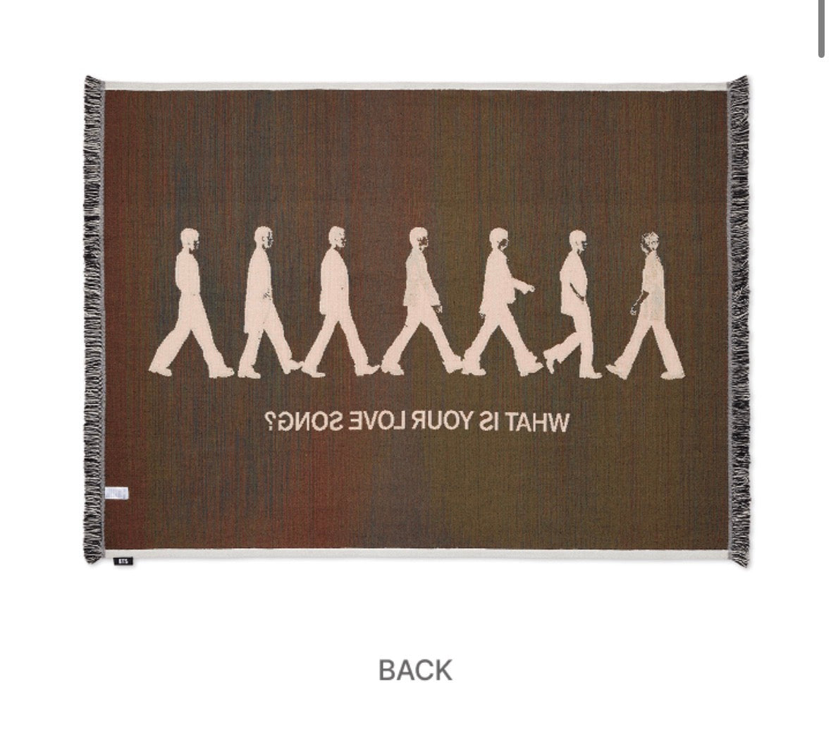 BTS WIYLS Blanket